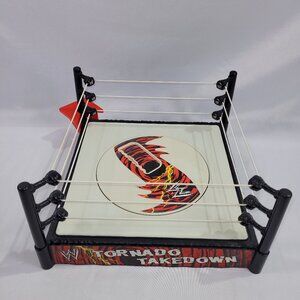 WWE Flexforce 2011 Tornado Takedown Wrestling Ring by Mattel